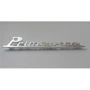 Heckbeschriftung aus Aluminium, 160 mm lang, für VESPA 125 PRIMAVERA bis 1974 ro 151715