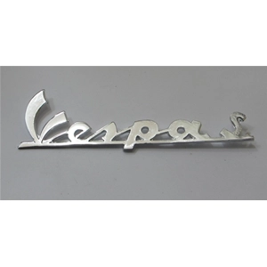 Frontschildbeschriftung, 155 mm lang, für VESPA 150 S SPRINT VLB1T von 1965 bis 1966 aus Aluminium ro 090556