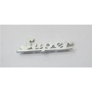 Letras para la placa frontal, 75 mm de largo, para VESPA 125 150 SUPER ro 121080