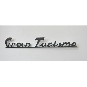 Heckschildbeschriftung, 170 mm lang, für VESPA 125 GT R GRAN TURISMO aus Aluminium ro 151714