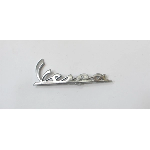 Letras pequeñas de aluminio para la placa frontal del escudo VESPA 50 125 ET2 ET4 PX