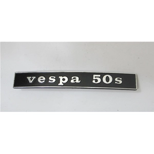 Inscription sur plaque arrière en aluminium pour VESPA 50 S en aluminium ro 152510