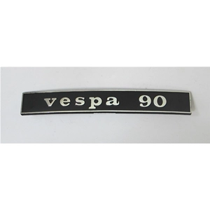Lettrage arrière en aluminium pour Vespa 90, référence ro 145341 150729