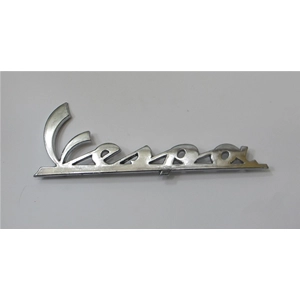 Aluminum side plate lettering measuring 178x56 mm for VESPA 50 125 ET2 ET4