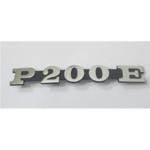 Side plate lettering for bonnet body for VESPA PX PE P 200 E P200E in aluminium ro 181328