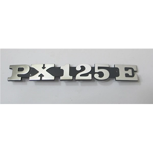 Side plate lettering for bodywork, bonnet and side panel for VESPA PX 125 E PX125E ARCOBALENO in aluminium ro 194717