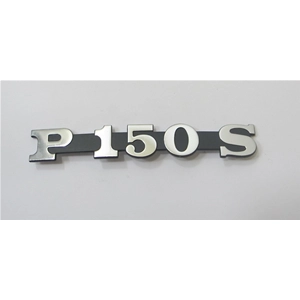 Letras para placas laterales de VESPA PX P 150 S - P150S en aluminio ro 182895