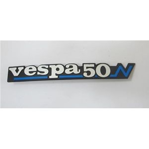 Inscription sur la plaque latérale pour VESPA PK 50 N ro 256452