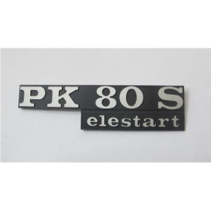 Letras para la placa lateral de VESPA PK 80 S ELESTART ro 198199