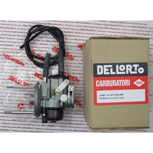 Carburatore DELL'ORTO SHB 18.16 P per VESPA APE 50 RST MIX con miscelatore dal 1999 getto massimo 56 attacco manicotto al motore ø 23
mm r.o. B015238 834870