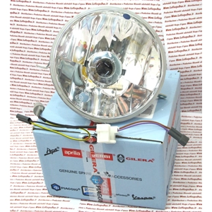 Conjunto de faro delantero original PIAGGIO para VESPA 125 150 200 PX PE, último tipo, halógeno, freno de disco, RO 582946