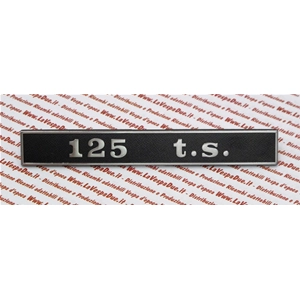 Placa trasera de aluminio para VESPA 125 TS TS ro 156202