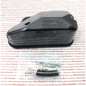 Tapa del filtro AIRBOX PINASCO 25070130 aumentada en un 120% para VESPA 125 150 200 VNB5 RALLY PX PE ARCOBALENO T5 COSA PARA MODELOS CON MEZCLADOR AUTOMÁTICO
