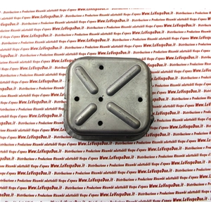 Gleichrichterabdeckung aus Stahl, 84 x 87 x 27 mm, für VESPA