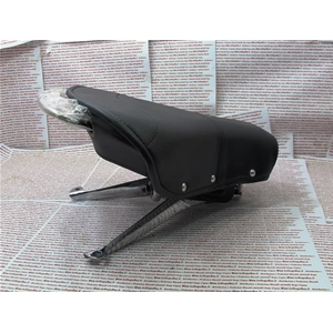 Estructura del asiento delantero completa con asa y cubierta negra para VESPA 150 VL2T VL3T VB1T de 1956 a 1959.