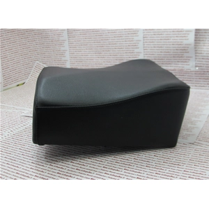 Cojín trasero negro con forma para VESPA 125 150 cc V30T V33T VM1/2T VU1T VN1/2T 150 cc VL1/2/3T VB1T de 1951 a 1958, completo con placas de fijación.