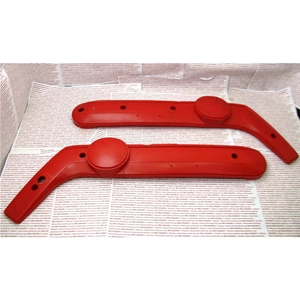 Pair of red side panels for PIAGGIO 50 CIAO PX single-speed ro 231906 231904