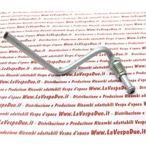 Raccord de tuyau d'huile en aluminium pour pompe à huile VESPA PX 80 125 150 200 COSA COSA 2 PX E T5 avec mélangeur de 1984 à 2013