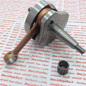 Cigüeñal MAZZUCCHELLI AMT 126 VESPA 125 PRIMAVERA ET3 VMA1T VMA2T PK 125 carrera 51 mm cono 19 mm distancia de biela 97 mm ro 1232946