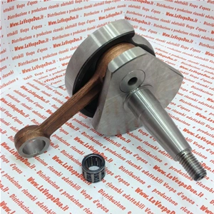 Albero motore completo made italy per VESPA 50 N L R SPECIAL PK 50 S prima serie cono piccolo tipo originale