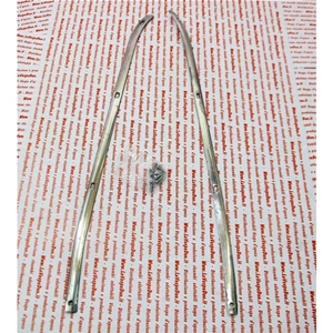 Par de embellecedores cromados económicos con tornillos para VESPA 125 150 160 180 200 TS GTR RALLY SUPER SPRINT (modelos 60 en adelante) ro 610295M 085073 085074