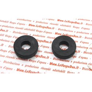 Par de almohadillas amortiguadoras de goma inferiores y superiores para amortiguador delantero VESPA 50 NLR SPECIAL SS PK S XL HP FL PX PE T5 90 125 PRIMAVERA ET3 PK 216209 057012