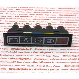Complete warning light group for APE 220 MP P501 P601 from 1978 ro 175822