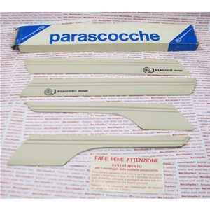 Juego de tiras adhesivas de goma blancas para parachoques, guardabarros y capós de VESPA PK 50 125 XL, molduras de carrocería.