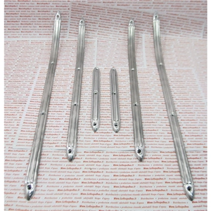 Complete set of floor strips for APE 150 AB2T AB3T AB4T from 1953 to 1956, excellent quality Italian product