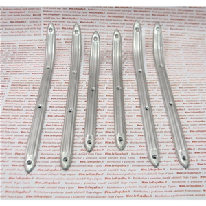 Complete set of floorboard strips for APE 150 AC1T AC2T AC3T APA1T APB1T from 1956 to 1962, excellent quality Italian product
