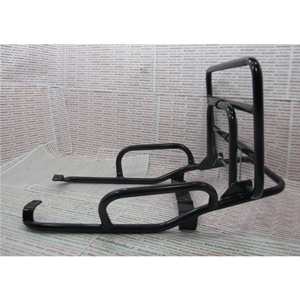 BLACK REAR LUGGAGE RACK FOR VESPA 50 125 PK XL RUSH N FL2 HP 4