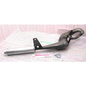 SIMONINI PROLINE type exhaust with aluminum silencer for Piaggio CIAO BRAVO BOXER