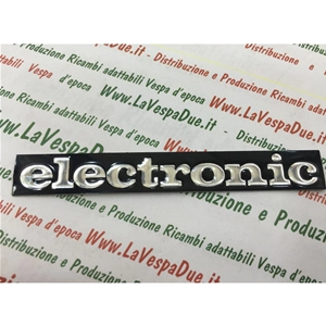Placa escrita "ELECTRONIC" PIAGGIO SI VESPA pk px ro 226705