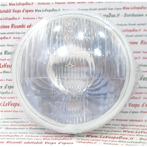 ORIGINAL TRIOM GLAS-SCHEINWERFER FÜR VESPA 80 125 150 200 PX PE ARCOBALENO VON 1977 BIS 2000