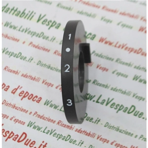 Anillo de referencia de 3 velocidades, tubo de control de cambio de marchas del manillar, VESPA 50 HP FL2 FL original PIAGGIO