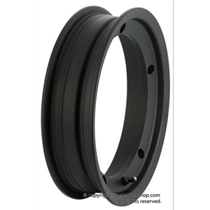 Llanta tubeless SIP 80176100 de aluminio negro para neumáticos 3.50 10" para VESPA 160 GS 180 SS