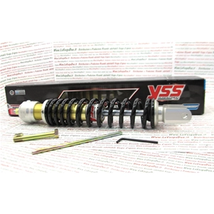 Amortiguador trasero YSS para VESPA 50 90 125 150 160 180 200 NLR PX GL VBB SPRINT VELOCE RALLY RALLY GS SS PE. Muelle de gas con precarga y rosca YSS OE302-340T-01AL-X