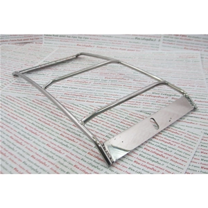 Verchromter Gepäckträger für Vespa 70s 125 150 160 180 200 VNB GT GTR TS SUPER VBB GL SPRINT VELOCE GS SS RALLY
