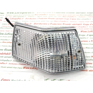 Clignotant arrière gauche blanc chromé SIEM pour VESPA PX 80 100 125 150 200 E ARCOBALENO ETS T5 ro 160999