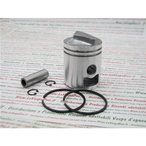 PISTONE GOL PER PIAGGIO VESPA 125 DAL 1958 AL 1960 VNA 1 E 2 MANUBRIO SCOMPONIBILE MISCELA AL 5%