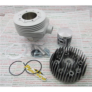 PINASCO 25032941 190 MAGNY COURS EX Aluminium-Zylinder-Kit Langhub 60 mm Zylinderkopf mit Zentralzündkerze für Vespa PX 80 125 150
