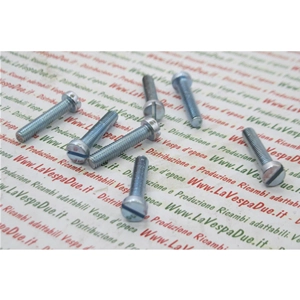 Vis à tête fendue 5 x 25 mm pour diverses applications / Fixation de top case avant pour Vespa 80 125 150 200 PX PE Arcobaleno T5 RO 014726