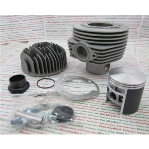 OFERTA ESPECIAL PINASCO 25034941 190 MAGNY COURS EPS EVO 3 III KIT DE CILINDRO DE ALUMINIO DE CARRERA LARGA 60 MM CON CABEZAL Y BUJÍA CENTRAL PARA VESPA PX PE 80 125 150
