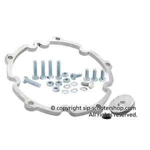 KIT DE ANILLOS ESPACIADORES PARA EL MONTAJE DE LLANTAS SIN CÁMARA SIP DE TIPO ANCHO PARA NEUMÁTICOS 110 / 120 / 130 - 11 PARA VESPA 125 150 160 180 200 GT TS GL GS SS PX PE T5 RALLY COSA SIP 82012000
