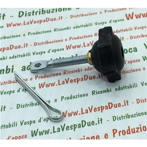 KIT COMPLETO DE TAPA/POMO DE COMBUSTIBLE CON TIRA DE ACOPLAMIENTO Y PASADOR DE SEGURIDAD PARA TODOS LOS MODELOS VESPA ECONOMY