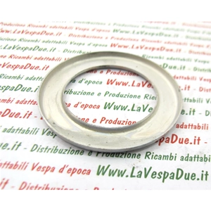 Cache-poussière inférieur de direction plaqué cadmium pour Vespa 98 V98T 125 V1T V15T V30T V33T VU1T VM1T VM2T