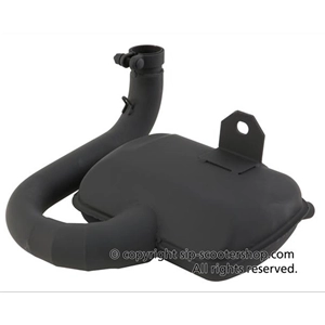 SIP ROAD 2.0 TUNED EXPANSION MUFFLER FOR VESPA 125 150 VNA VNB GT GTR SUPER VBA VBB GL SPRINT SUPER SIP 24173000