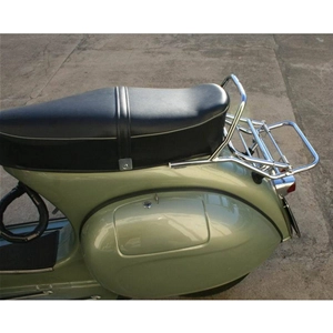 Chrome rear pannier rack for VESPA VBA VBB VNB TS GS SS SPRINT 180 RALLY GT GTR SUPER GL 125 150 180 200