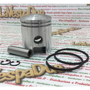 PISTONE GOL PER PIAGGIO VESPA 125 PRIMAVERA (NO ET3) DAL 1967 2 TRAVASI MISCELA AL 3%