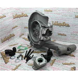 OFERTA ESPECIAL: PAR DE CARCASAS DE MOTOR 26482025 PINASCO ESCLAVO CON PAQUETE DE LÁMINAS VESPA PX 125 T5